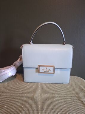 Kate Spade Light Blue Top-Handle Crossbody Bag